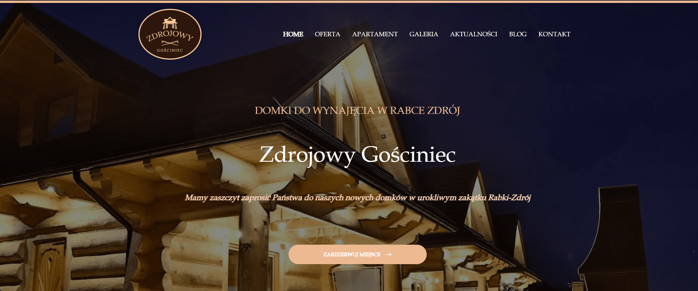 Zdrojowy Gościniec - domki do wynajęcia Rabka Zdrój